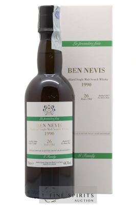 Ben Nevis 26 years 1990 Signatory Vintage La Première Fois Cask n°1507 bottled 2017 Velier Ex Sherry But   - Lot de 1 Bouteille