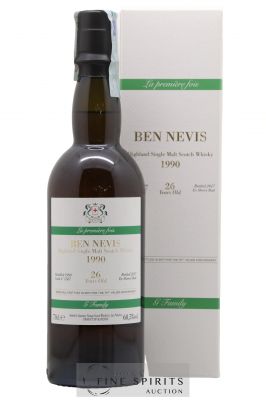 Ben Nevis 26 years 1990 Signatory Vintage La Première Fois Cask n°1507 bottled 2017 Velier Ex Sherry But   - Lot de 1 Bouteille