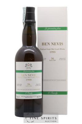 Ben Nevis 26 years 1990 Signatory Vintage La Première Fois Cask n°1507 bottled 2017 Velier Ex Sherry But   - Lot de 1 Bouteille