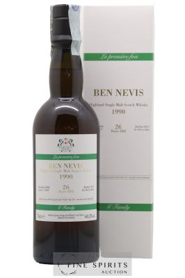 Ben Nevis 26 years 1990 Signatory Vintage La Première Fois Cask n°1507 bottled 2017 Velier Ex Sherry But   - Lot de 1 Bouteille