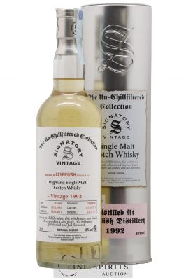 Clynelish 18 years 1992 Signatory Vintage Hogsheads Casks n°17272-73 - One of 771 - bottled 2011 The Un-Chillfiltered Collection ---- - Lot de 1 Bouteille