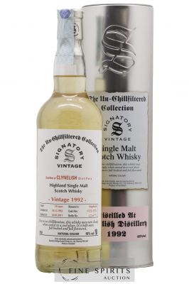 Clynelish 18 years 1992 Signatory Vintage Hogsheads Casks n°17272-73 - One of 771 - bottled 2011 The Un-Chillfiltered Collection ---- - Lot de 1 Bouteille