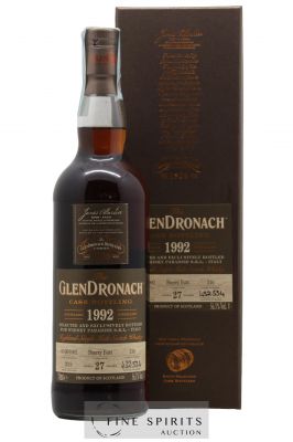 The Glendronach 27 years 1992 Of. Cask n°216 - One of 534 - bottled 2019 Whisky Paradise Cask Bottling   - Lot de 1 Bouteille