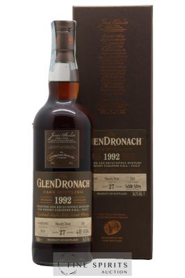 The Glendronach 27 years 1992 Of. Cask n°216 - One of 534 - bottled 2019 Whisky Paradise Cask Bottling   - Lot of 1 Bottle