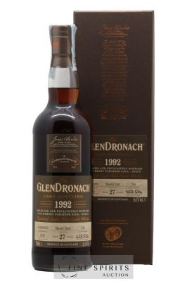 The Glendronach 27 years 1992 Of. Cask n°216 - One of 534 - bottled 2019 Whisky Paradise Cask Bottling   - Lot de 1 Bouteille