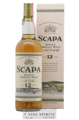 Scapa 12 years Of.   - Lot of 1 Bottle