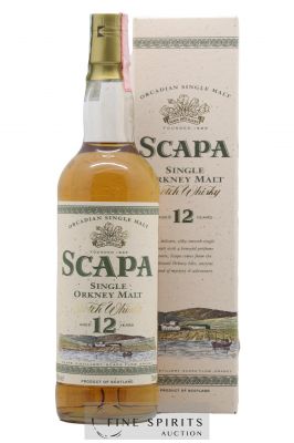 Scapa 12 years Of.   - Lot of 1 Bottle