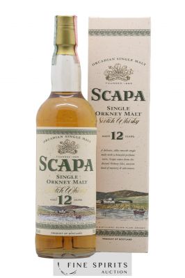 Scapa 12 years Of.   - Lot of 1 Bottle