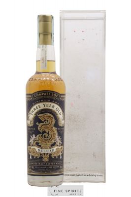 Three Year Old Deluxe 3 years Compass Box One of 3282 - bottled 2016 Limited Edition ---- - Lot de 1 Bottle