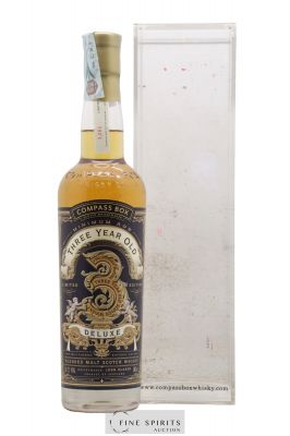 Three Year Old Deluxe 3 years Compass Box One of 3282 - bottled 2016 Limited Edition ---- - Lot de 1 Bottle