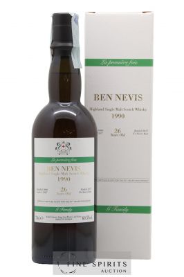 Ben Nevis 26 years 1990 Signatory Vintage La Première Fois Cask n°1507 bottled 2017 Velier Ex Sherry But ---- - Lot de 1 Bouteille