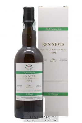 Ben Nevis 26 years 1990 Signatory Vintage La Première Fois Cask n°1507 bottled 2017 Velier Ex Sherry But ---- - Lot de 1 Bouteille