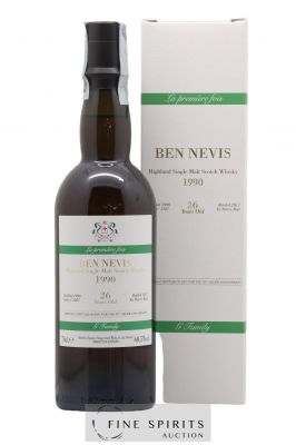 Ben Nevis 26 years 1990 Signatory Vintage La Première Fois Cask n°1507 bottled 2017 Velier Ex Sherry But ---- - Lot de 1 Bouteille