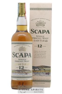 Scapa 12 years Of. ---- - Lot de 1 Bottle