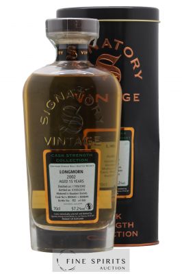 Longmorn 15 years 2002 Signatory Vintage Cask n°800643-800644 - One of 450 - bottled 2018 Cask Strength Collection   - Lot de 1 Bouteille