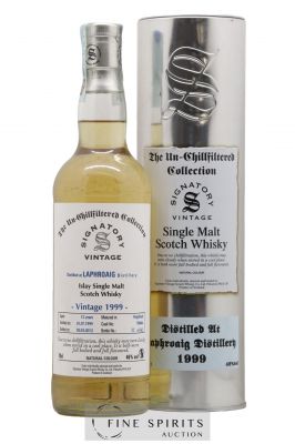 Laphroaig 12 years 1999 Signatory Vintage Cask n°700044 - One of 362 - bottled 2012 The Un-Chillfiltered Collection 