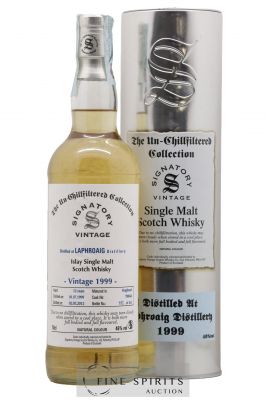 Laphroaig 12 years 1999 Signatory Vintage Cask n°700044 - One of 362 - bottled 2012 The Un-Chillfiltered Collection ---- - Lot de 1 Bottle