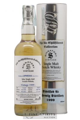 Laphroaig 12 years 1999 Signatory Vintage Cask n°700044 - One of 362 - bottled 2012 The Un-Chillfiltered Collection ---- - Lot de 1 Bottle