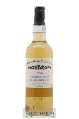 Ayrshire Grain 1998 Signatory Vintage bottled 2017 Single Grain Collection   - Lot of 1 Bottle