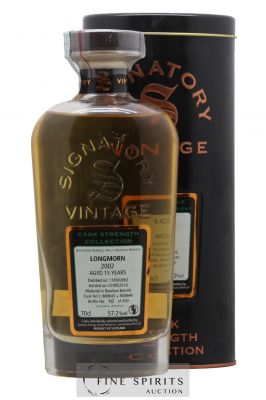 Longmorn 15 years 2002 Signatory Vintage Cask n°800643-800644 - One of 450 - bottled 2018 Cask Strength Collection   - Lot of 1 Bottle