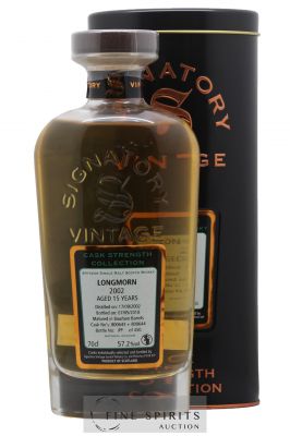 Longmorn 15 years 2002 Signatory Vintage Cask n°800643-800644 - One of 450 - bottled 2018 Cask Strength Collection 