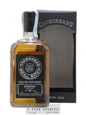 Benrinnes 20 years 1997 Cadenhead's One of 408 - bottled 2017 Small Batch   - Lot of 1 Bottle