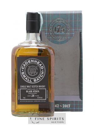 Blair Athol 28 years 1988 Cadenhead's One of 306 - bottled 2017 Small Batch ---- - Lot de 1 Bouteille