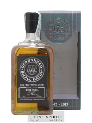 Blair Athol 28 years 1988 Cadenhead's One of 306 - bottled 2017 Small Batch ---- - Lot de 1 Bouteille