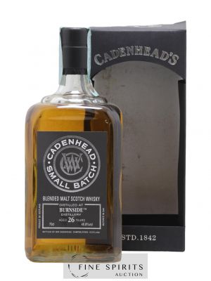 Burnside 26 years 1989 Cadenhead's One of 282 - bottled 2015 Small Batch ---- - Lot de 1 Bouteille