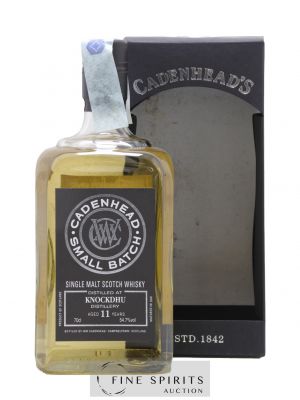 Knockdhu 11 years 2006 Cadenhead's One of 792 - bottled 2018 Small Batch   - Lot de 1 Bouteille