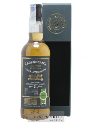 Aultmore 21 years 1997 Cadenhead's Bourbon Hogshead - One of 234 - bottled 2018 Authentic Collection   - Lot of 1 Bottle