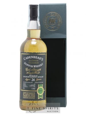 Longmorn 24 years 1990 Cadenhead's Bourbon Barrel - One of 102 - bottled 2015 Authentic Collection ---- - Lot de 1 Bottle