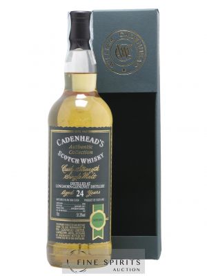 Longmorn 24 years 1990 Cadenhead's Bourbon Barrel - One of 102 - bottled 2015 Authentic Collection   - Lot of 1 Bottle