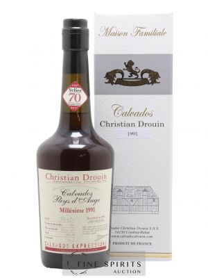 Christian Drouin 1991 Of. Fût n°32 - One of 560 - bottled 2017 Velier 70th Anniversary ---- - Lot de 1 Bottle