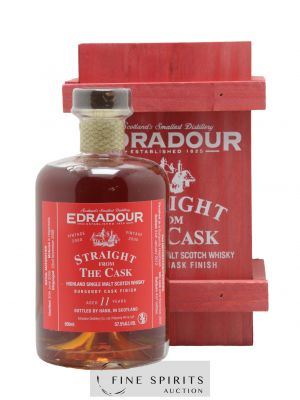 Edradour 11 years 2000 Of. Straight from the Cask Burgundy Cask Finish - One of 437 - bottled 2012 (50cl.) ---- - Lot de 1 Bouteille