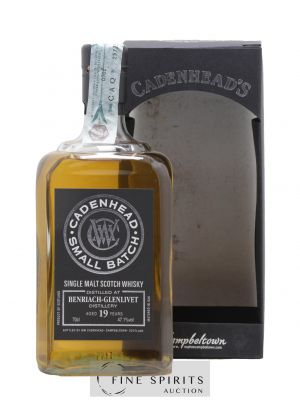 Benriach 19 years 1996 Cadenhead's One of 558 - bottled 2015 Small Batch ---- - Lot de 1 Bottle