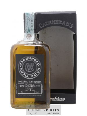 Benriach 19 years 1996 Cadenhead's One of 558 - bottled 2015 Small Batch   - Lot of 1 Bottle