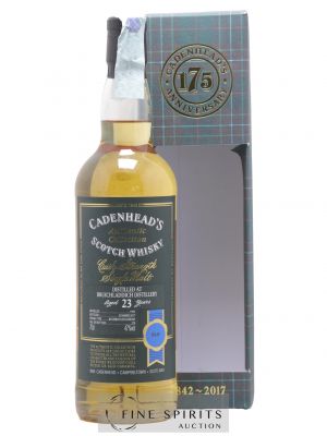 Bruichladdich 23 years 1993 Cadenhead's Bourbon Hogshead - One of 228 - bottled 2017 Authentic Collection ---- - Lot de 1 Bouteille