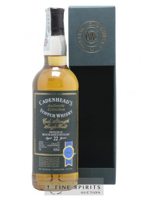 Bruichladdich 22 years 1993 Cadenhead's Bourbon Hogshead - One of 228 - bottled 2016 Authentic Collection ---- - Lot de 1 Bouteille