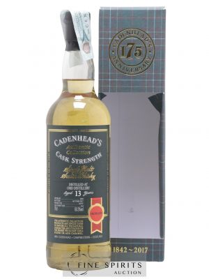 Ord 13 years 2004 Cadenhead's Butt - One of 564 - bottled 2017 175th Anniversary Authentic Collection   - Lot de 1 Bouteille