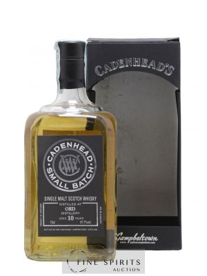 Ord 10 years 2008 Cadenhead's One of 534 - bottled 2018 Small Batch   - Lot de 1 Bouteille