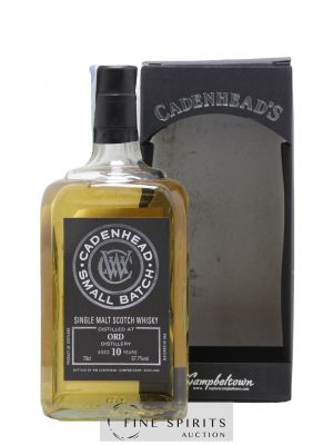 Ord 10 years 2008 Cadenhead's One of 534 - bottled 2018 Small Batch   - Lot de 1 Bouteille