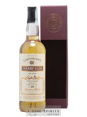 Arran 19 years 1996 Cadenhead's Sherry Cask - Fino Sherry One of 258 - bottled 2016 ---- - Lot de 1 Bottle