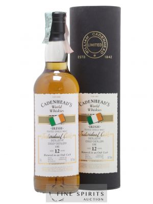 Cooley 12 years Cadenhead's Bourbon Barrel - One of 216 - bottled 2005 World Whiskies ---- - Lot de 1 Bottle