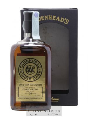 Invergordon 26 years 1991 Cadenhead's Bourbon Hogshead - One of 156 - bottled 2018 Single Cask ---- - Lot de 1 Bouteille