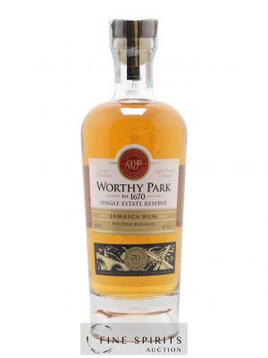 Worthy Park Of. Single Estate Reserve Velier 70th Anniversary   - Lot of 1 Bottle