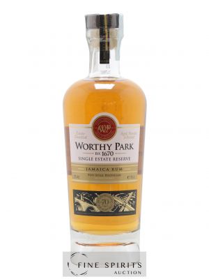 Worthy Park Of. Single Estate Reserve Velier 70th Anniversary   - Lot de 1 Bouteille