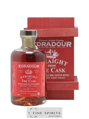 Edradour 11 years 2000 Of. Straight from the Cask Burgundy Cask Finish - One of 437 - bottled 2012 (50cl.) 