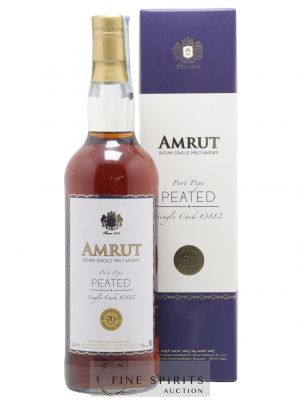 Amrut 2011 Of. Port Pipe Peated Cask n°3882 - bottled 2017 Velier 70th Anniversary ---- - Lot de 1 Bouteille