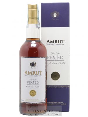 Amrut 2011 Of. Port Pipe Peated Cask n°3882 - bottled 2017 Velier 70th Anniversary ---- - Lot de 1 Bouteille